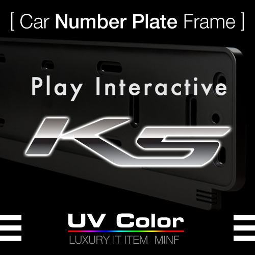 MSNP47 - 2020 K5 Number Plate Frame 넘버 플레이트 /번호판가드 프레임