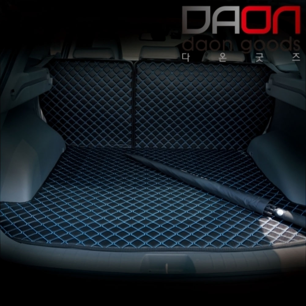 아이오닉 신형퀼팅 4D 자동차 트렁크매트 + 2열등받이 풀세트