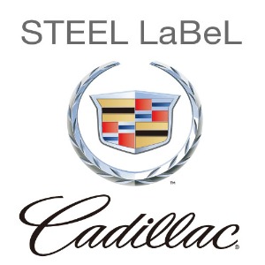 MFSL29 - 캐딜락 CADILLAC STEEL LABeL(외부용) 주차알림판 /전화번호판