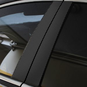 VIP-210 B필러 기둥 카본 스티커 (차량 한대분) - 현대차종