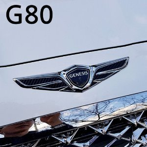 제네시스 G80 엠블럼 데칼 스티커