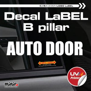 MFDL01 - AOTO DOOR Decal LaBEL 10EA 자동문, 블랙박스경고, 데칼라벨 스티커
