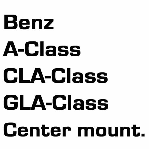 브로딧 A-Class GLA-class CLA-class centermount 벤츠 센터마운트