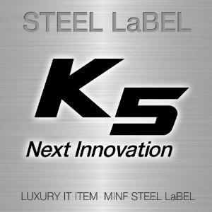 MFSL98 - 2015 K5 STEEL LABEL 주차알림판 /전화번호판