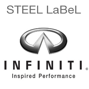 MFSL19 - 인피니티 INFINITI STEEL LaBeL(외부용) 주차알림판 /전화번호판