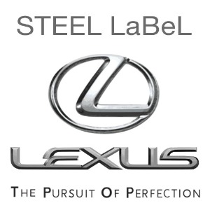 MFSL18 - 렉서스 LEXUS STEEL LaBeL(외부용) 주차알림판 /전화번호판