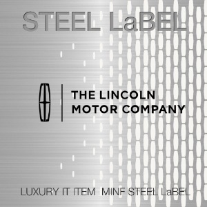 MFSL88 - 링컨 LINCON STEEL LABEL(외부용) 주차알림판 /전화번호판