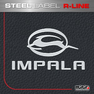 MFSL100 - 2015 임팔라 IMPALA STEEL LABEL ( 내부용 ) 주차알림판 /전화번호판