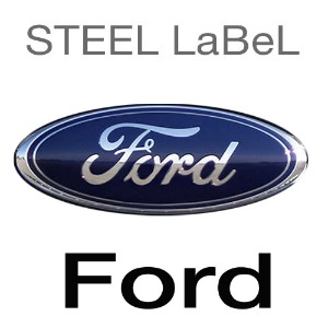 MFSL31 - 포드 FORD STEEL LABeL(외부용) 주차알림판 /전화번호판