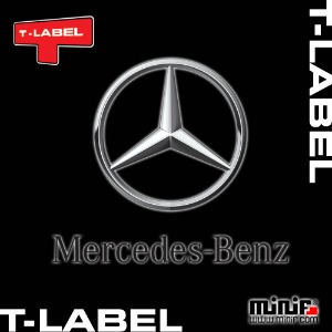 MFAT02- 벤츠 Mercedes-Benz T-LABEL 벤츠 ( 내부형 ) 주차알림판 /전화번호판