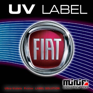 MFUL- 33 FIAT 피아트 UV LABEL( 내부용 ) 주차알림판 /전화번호판