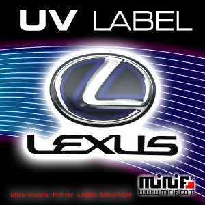 MFUL-24 렉서스 LEXUS UV LABAL 주차알림판 /전화번호판