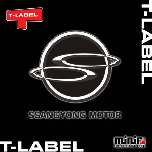 MFTL11 - 쌍용 SSANG YOUNG T-LABEL ( 내부용 ) 주차알림판 /전화번호판