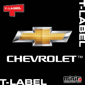 MFTL10 - 쉐보레 CHEVROLET T- LABEL ( 내부형 ) 주차알림판 /전화번호판