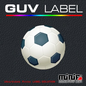 GUV10 - 싸커 SOCCER UV LABAL 주차알림판 /전화번호판