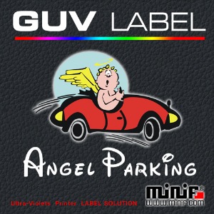 GUV08 - 엔젤 파킹 Angel parking GUV LABEL 주차알림판 /전화번호판