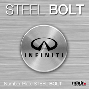 MFSB-06 인피니티 INFINITI STEEL BOLT (3EA)1 Set 번호판볼트(3개1세트)