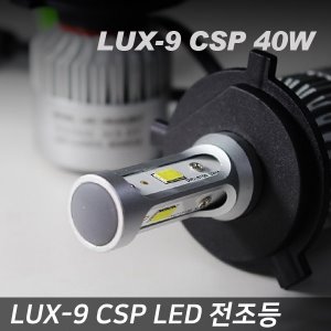LUX-9 CSP 파워 LED 전조등 안개등 40W 4000루멘 (2개1세트)