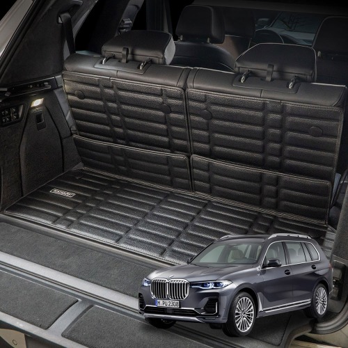 카마루 BMW x7 전용 가죽 폴딩 트렁크매트