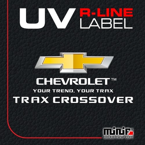 MFUL48 - TREX CROSSOVER R-LINE 트랙스 크로스오버 주차알림판 / 전화번호판