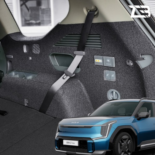 EV9 트렁크 사이드 펠트 커버 스크래치 방지 2열 안전벨트고리무